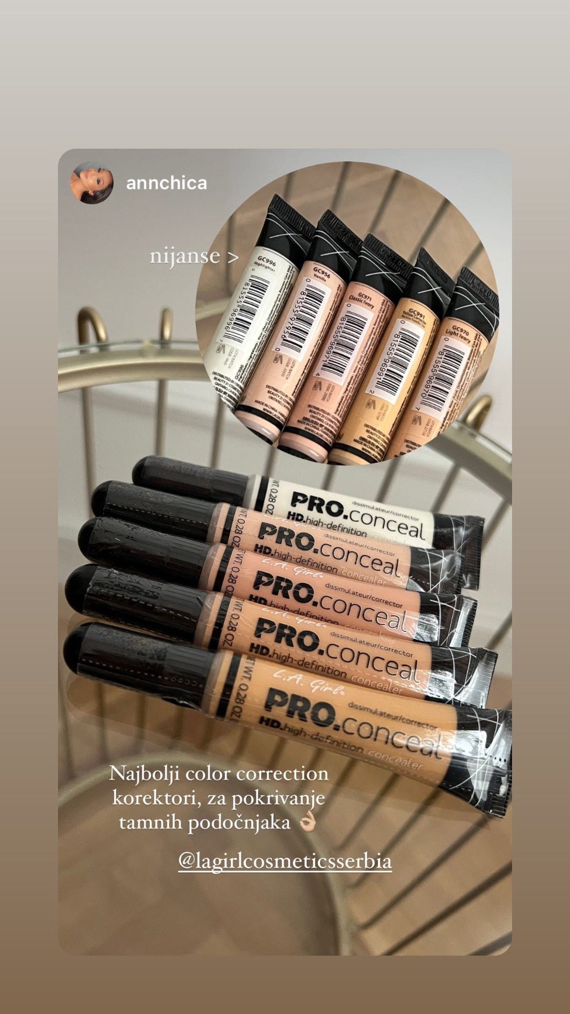 L.A Girl Pro.Conceal Korektor