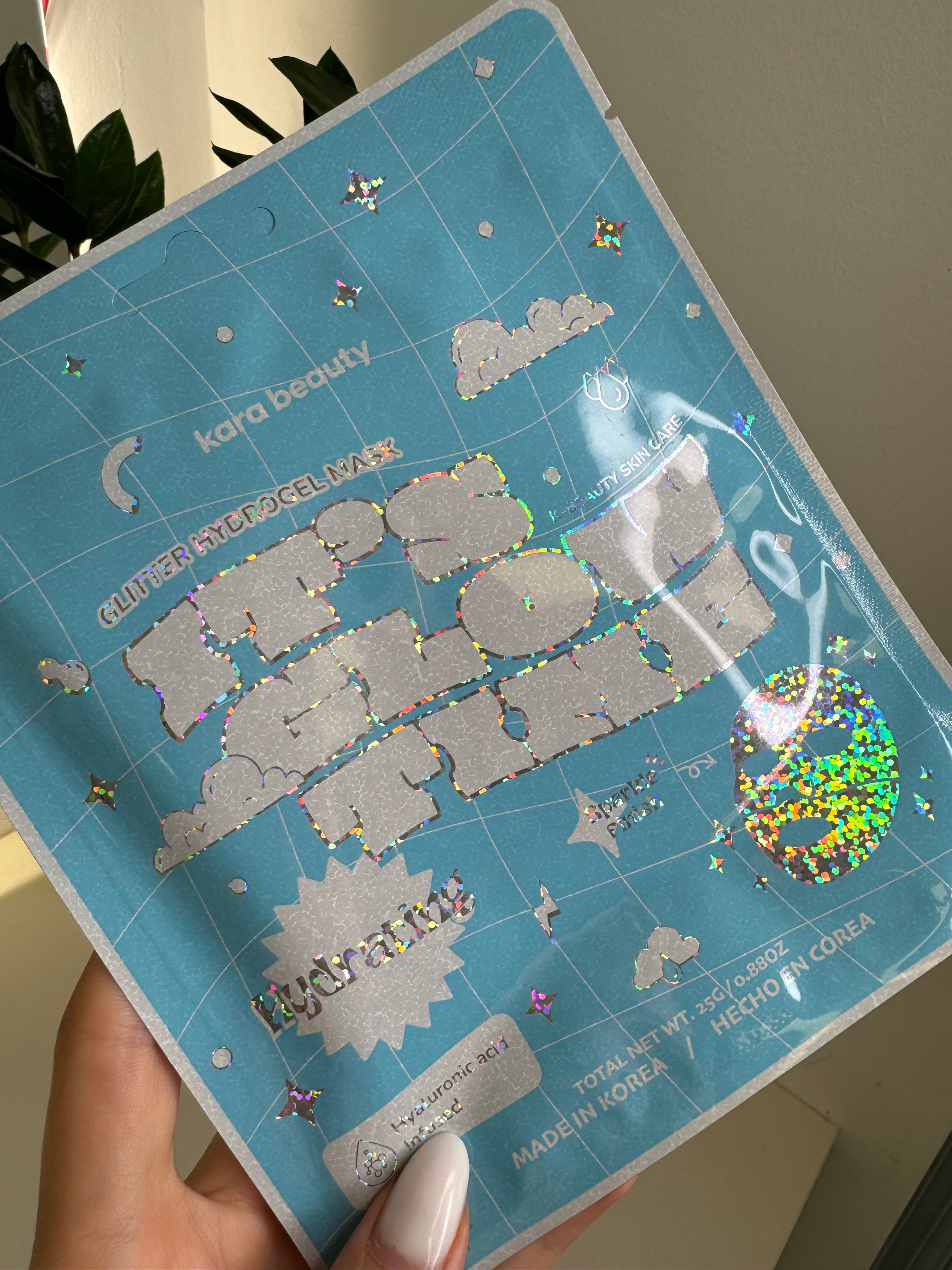Maska za lice GLITTER