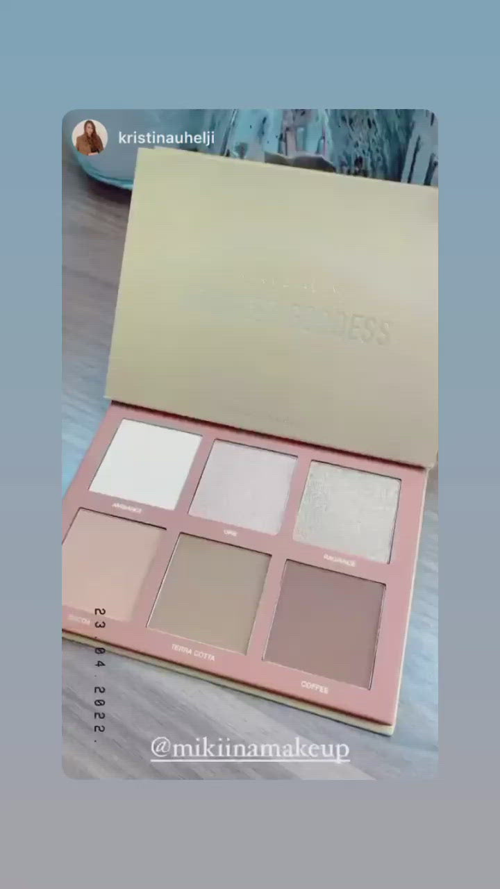 NASA PREPORUKA Bronzer hajlajter paleta
