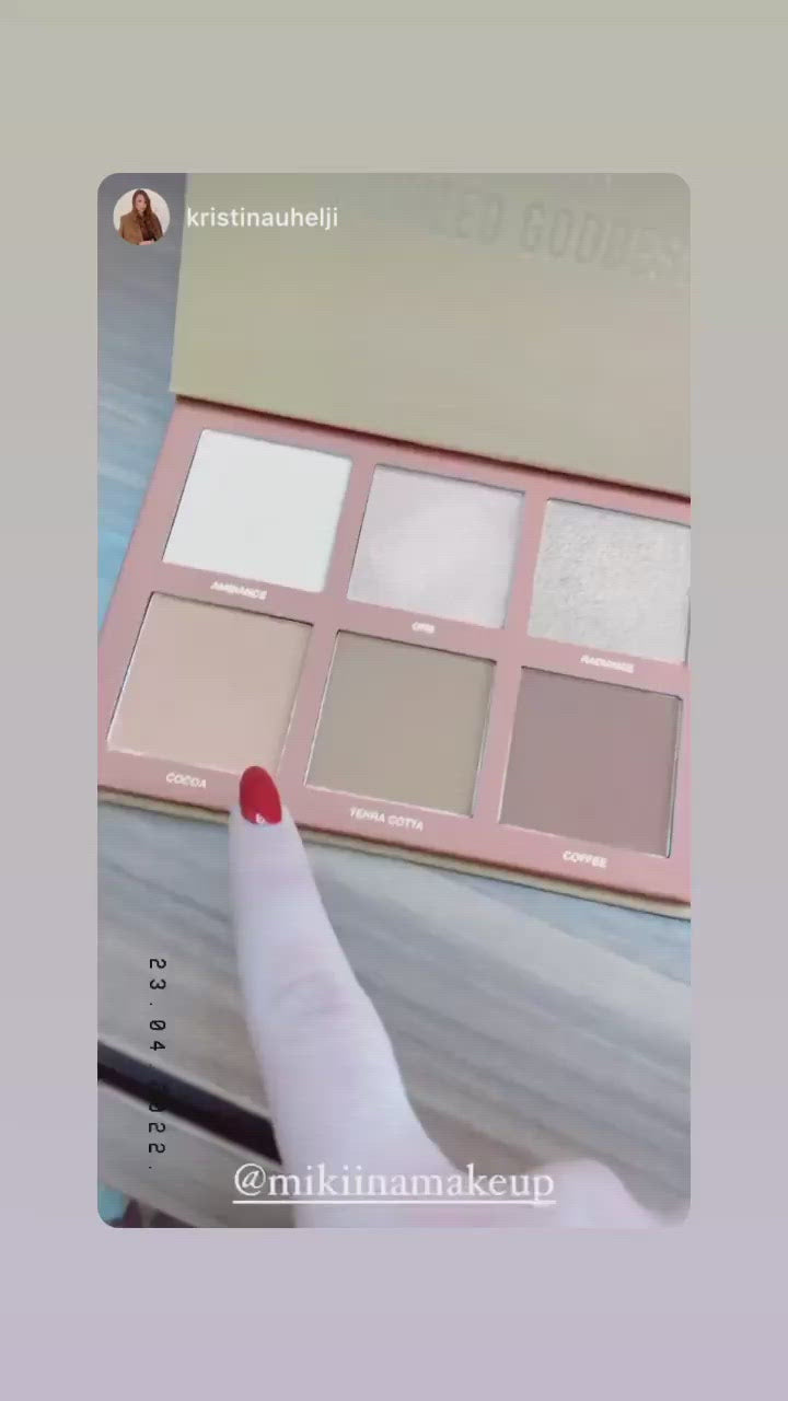NASA PREPORUKA Bronzer hajlajter paleta