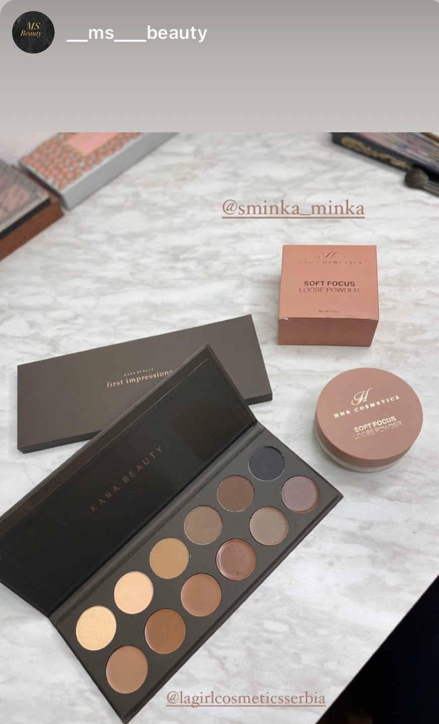 BEST SELLER Kara beauty Paleta za obrve