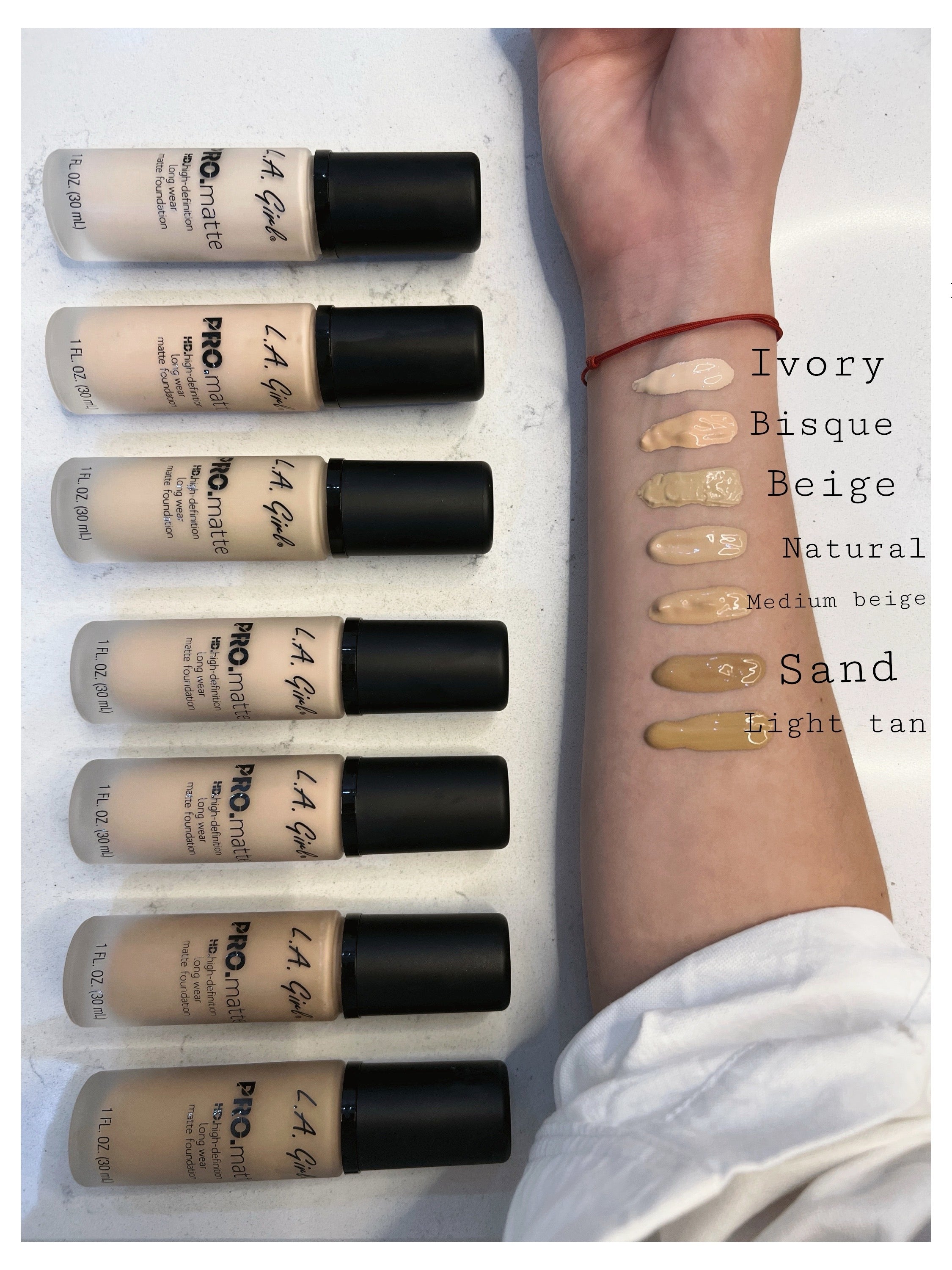 L.A. Girl Pro.Matte Puder