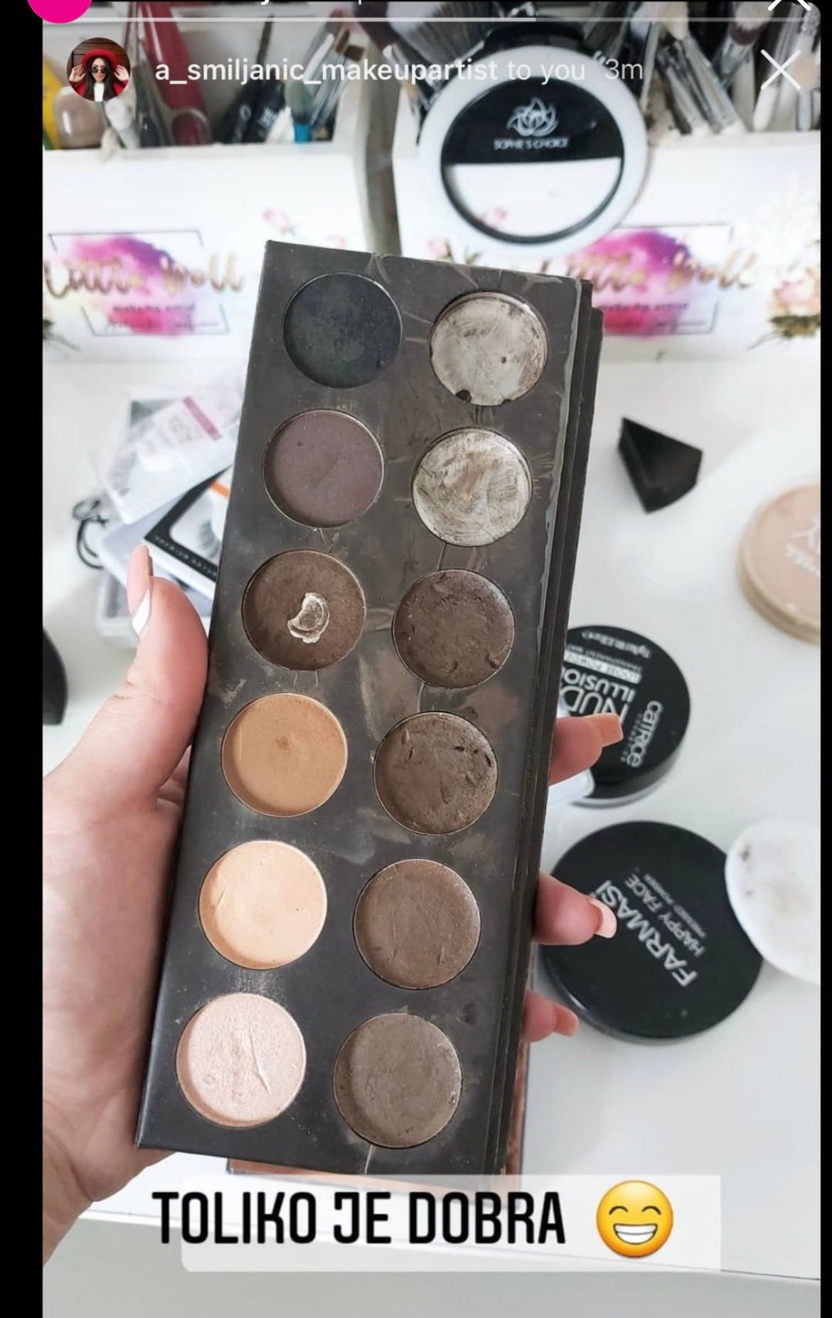 BEST SELLER Kara beauty Paleta za obrve
