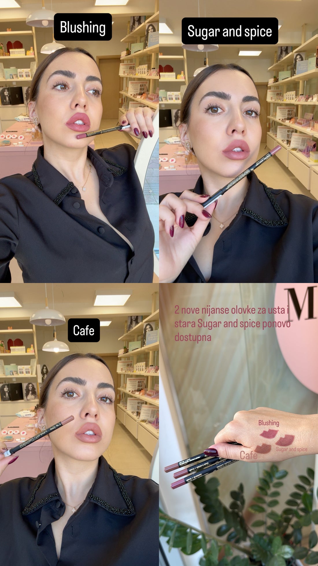 L.a. girl olovka za usta CAFE