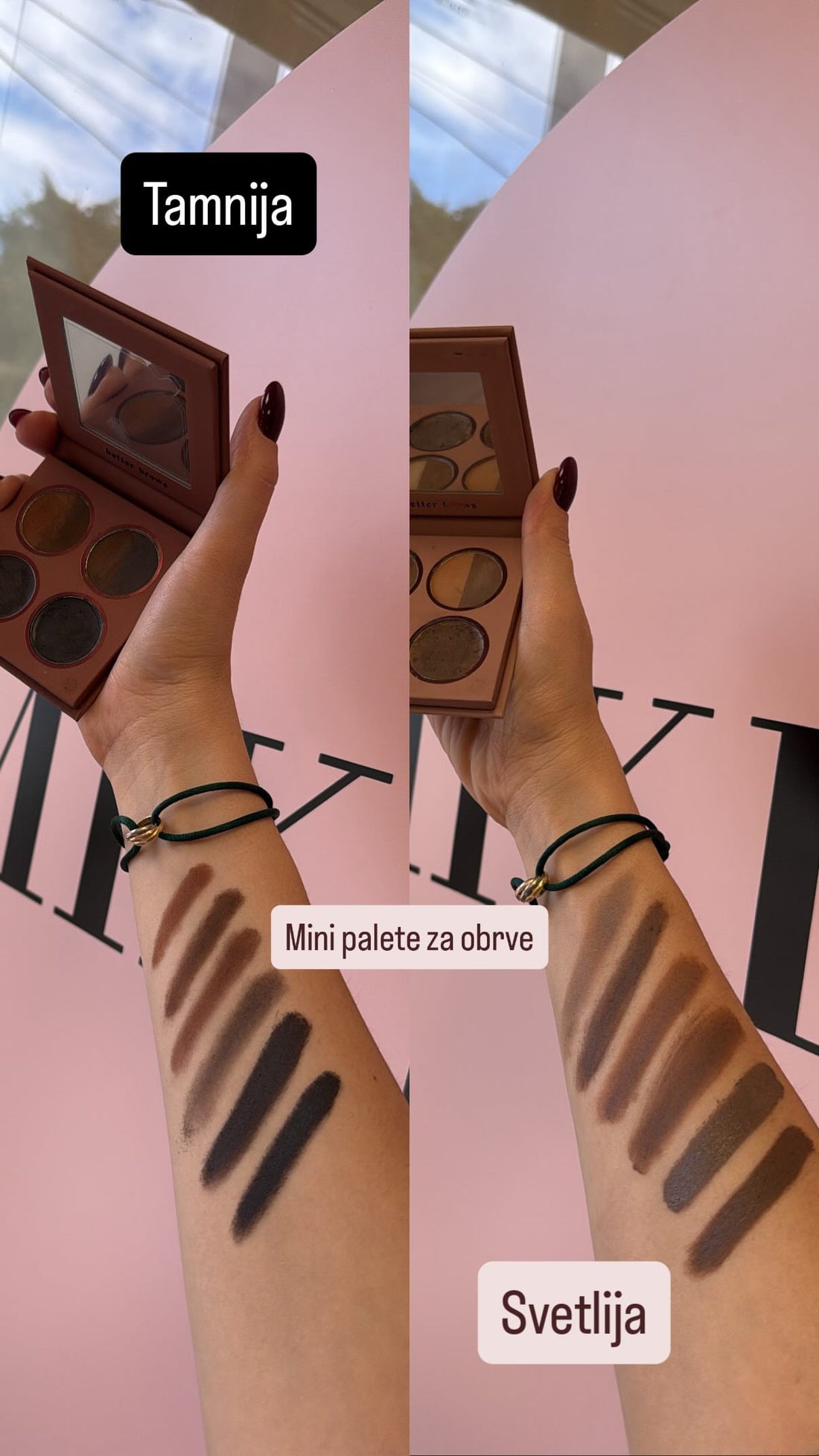 Mini paleta za obrve