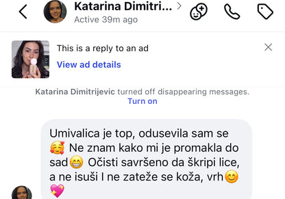 Pirinčana umivalica za čišnjenje lica