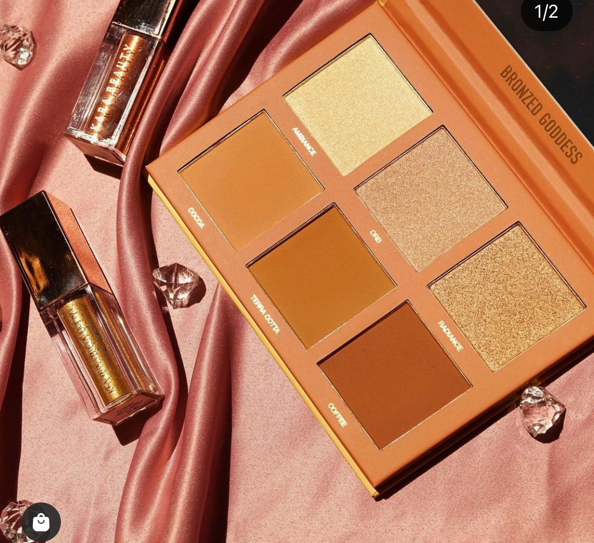 Kara beauty bronzer hajlajter paleta